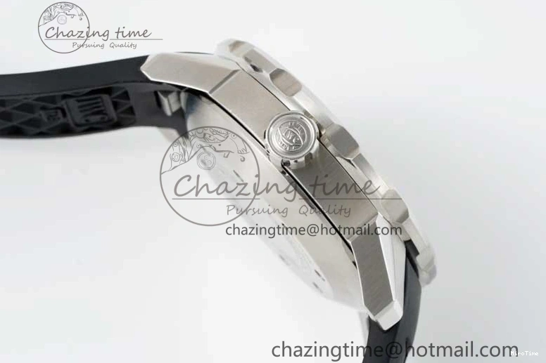 MIROTIME 0219 Aquatimer Automatic SS RSF 1:1 Best Edition White Orange Dial on Black Rubber Strap A Supportive 7069